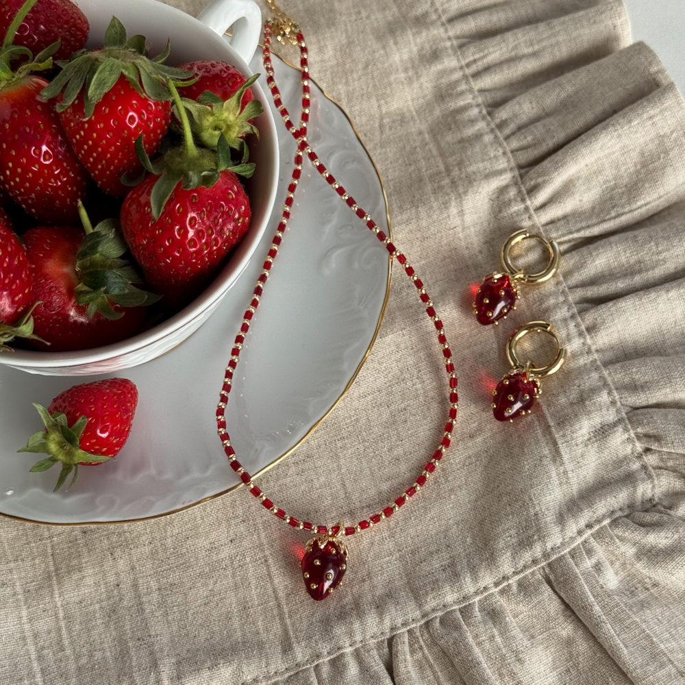 Яркий чокер "Berry"